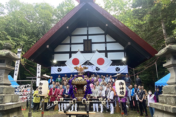 定山渓神社様